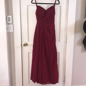 Formal chiffon dress